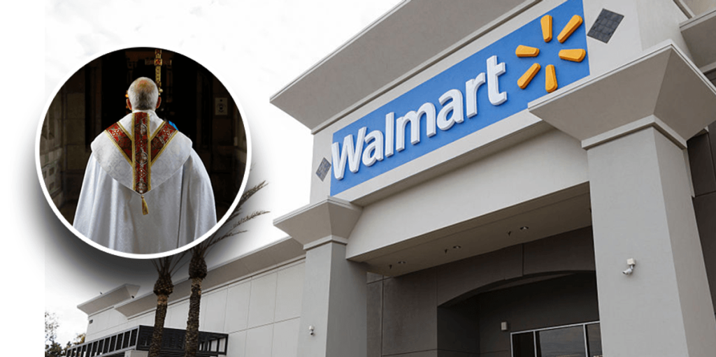Priest arrested for reportedly taking the same item from Walmart five consecutive days