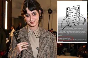 Rama Duwaji, the first lady of NYC, made art for DSA's campaign against Israel.