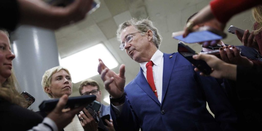 Rand Paul considers a presidential run in 2028 as a different option to populism.