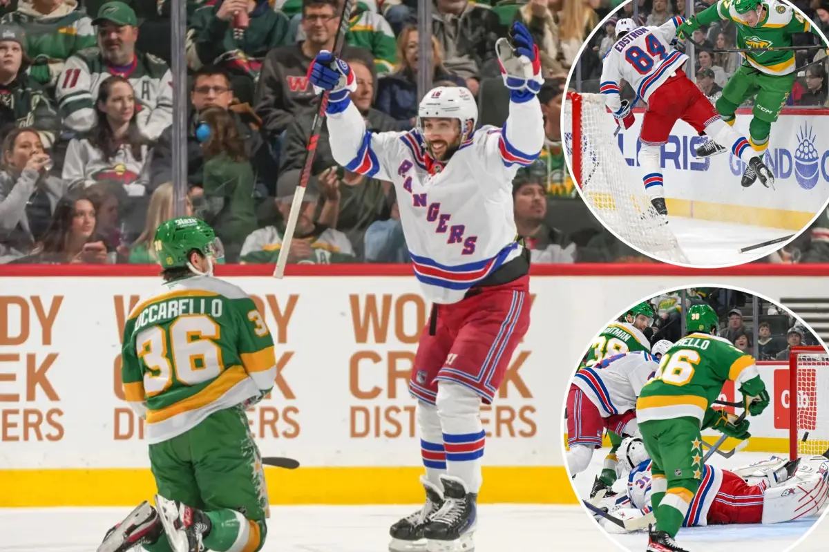 Rangers keep up their strong performance against the Wild, maintaining their winning streak