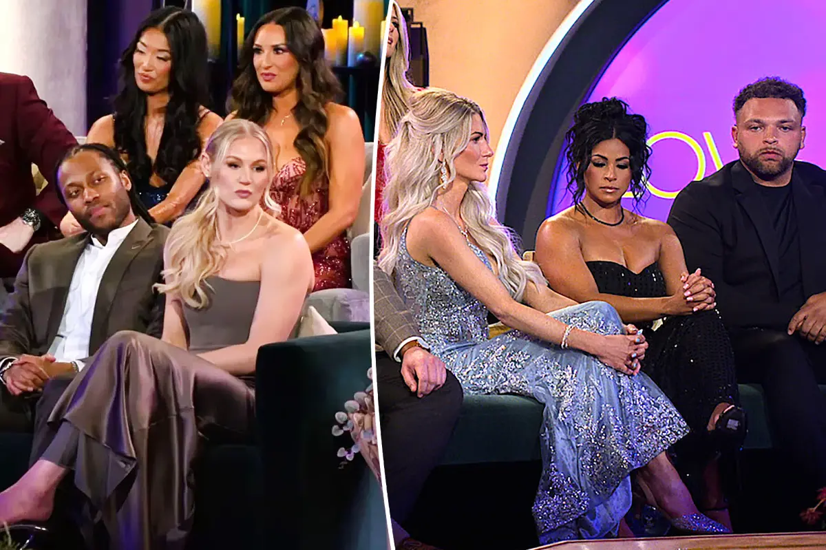 Reality star from 'Love Is Blind' announces new engagement and baby news at surprising reunion.