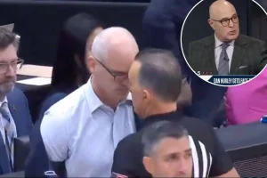 Referee clarifies the unusual incident involving Dan Hurley during March Madness