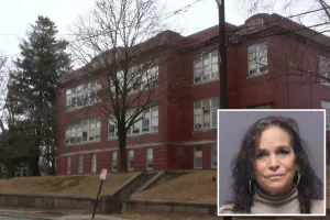 Relative of ex-US representative charged with leaving cocaine in Rhode Island elementary school restroom