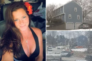 Remains discovered buried beneath a garage believed to belong to a woman who has been missing for more than a year, officials say.