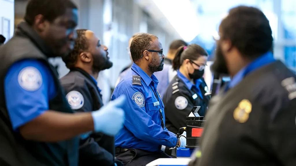 Republican lawmaker takes action to compensate TSA agents as airport shutdown turmoil affects the US