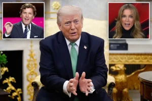 Republicans mostly support Trump rather than Tucker Carlson or Megyn Kelly regarding the Iran war, according to a poll.