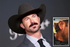 Riley Green injured after fan throws phone at him during concert performance