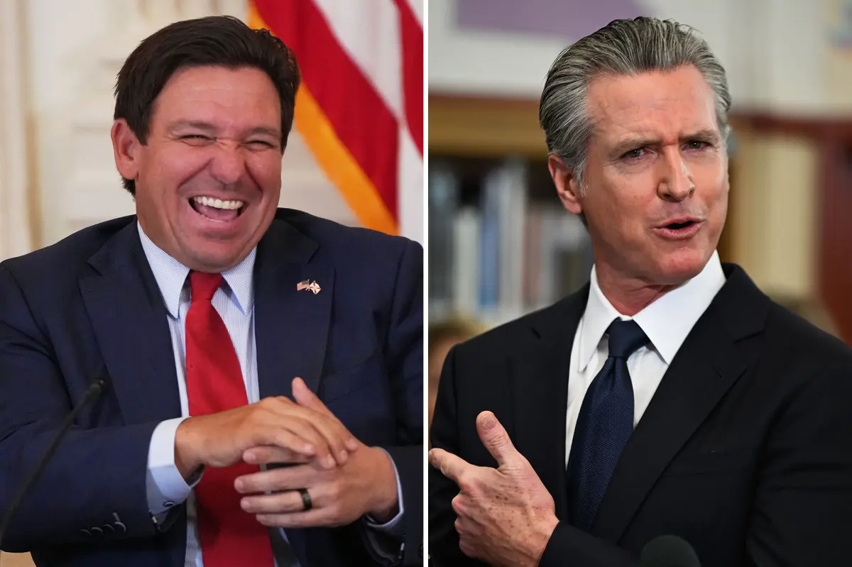 Ron DeSantis pokes fun at Gavin Newsom using a revealing story about his father-in-law