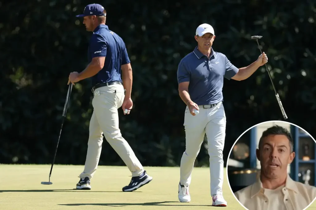 Rory McIlroy shares tension with Bryson DeChambeau at the 2025 Masters