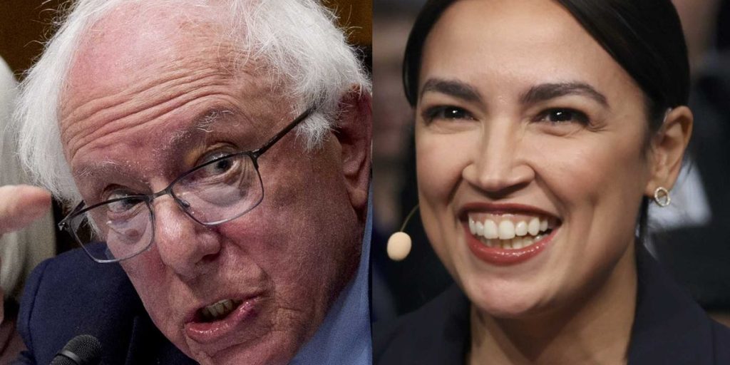 Sanders and Ocasio-Cortez suggest legislation to stop new AI data centers, stating, 'We are completely unready.'