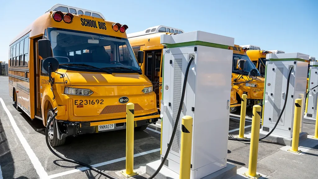 School district discovers electric buses are nine times more expensive than diesel ones.