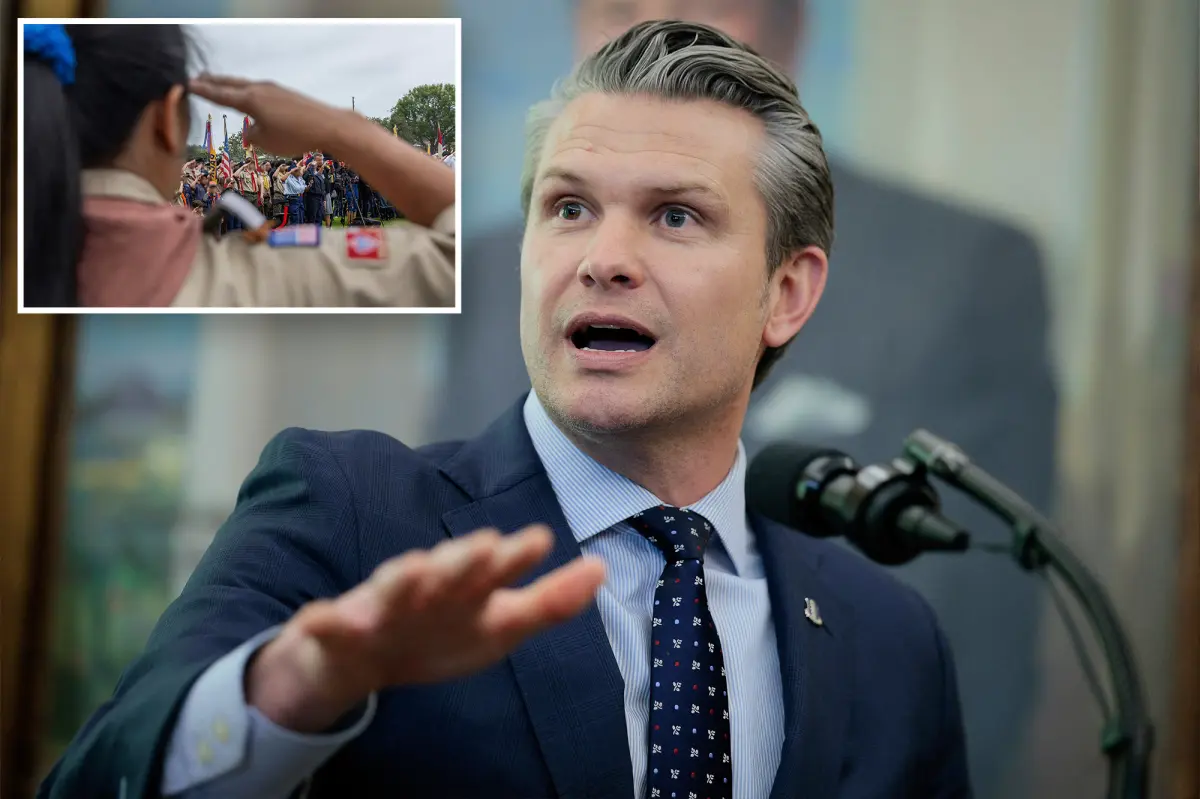 Scouting America aims to distance itself from the 'woke' label by reaffirming its dedication to military and traditional American values.