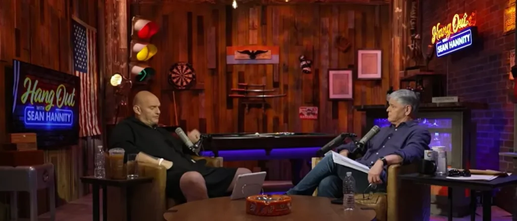 Sean Hannity says sorry to John Fetterman