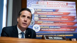 Sen. Bernie Moreno criticizes Democratic peers as repulsive regarding DHS shutdown