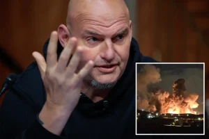 Sen. John Fetterman criticizes US media, stating that the press is assisting Iran through 'selective reporting' on Operation Epic Fury.