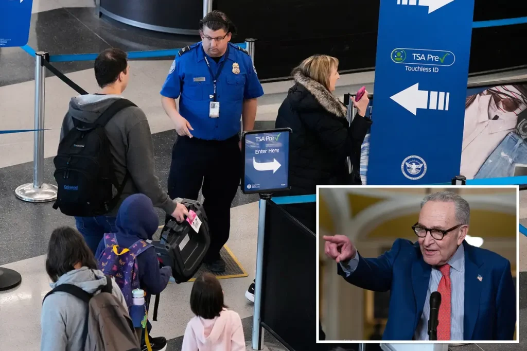 Senate Democrats decline to resolve DHS shutdown while TSA workers at airports face difficulties.