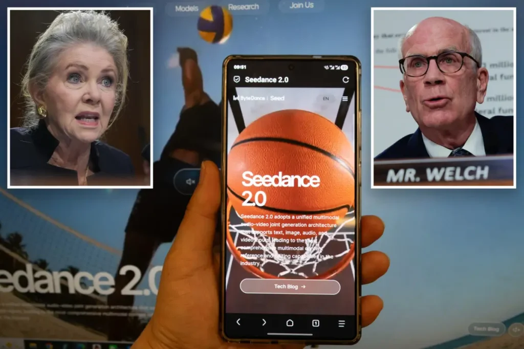 Senators call on ByteDance to shut down Seedance AI video app that generated fake fight between Cruise and Pitt