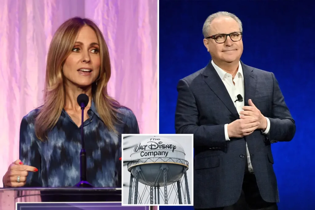 Senior Disney executive feels unhappy about reporting to Dana Walden, according to sources.