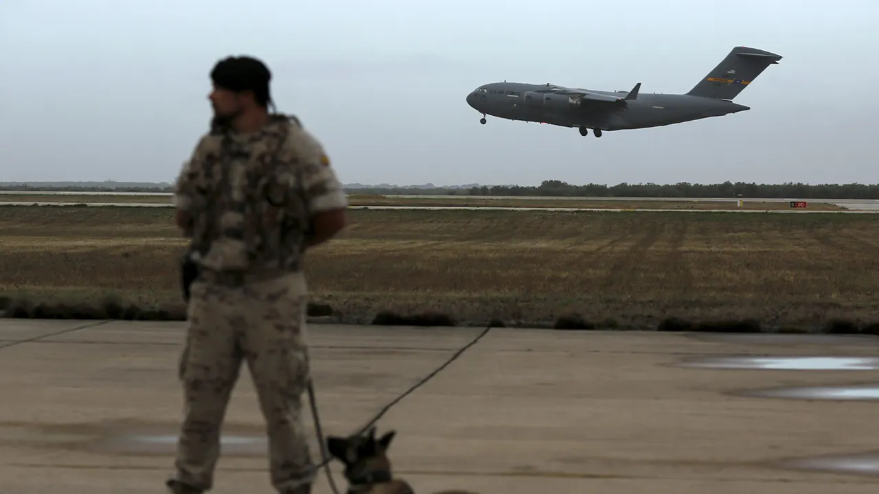 Spain prevents US military planes from entering its airspace due to the conflict in Iran.