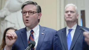 Speaker Johnson opposes Senate DHS bill due to ICE and border funding issues