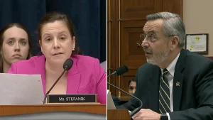 Stefanik questions Michigan president about security review for Chinese student spying