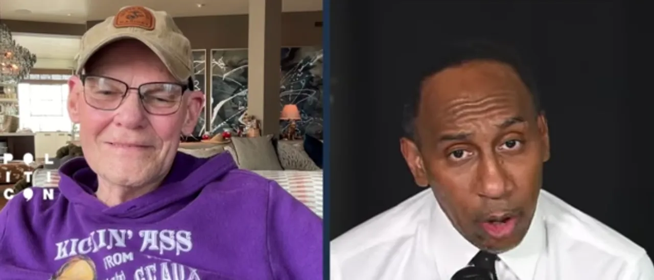 Stephen A. Smith Says to James Carville That He Appears ‘Crazy Half The Time’