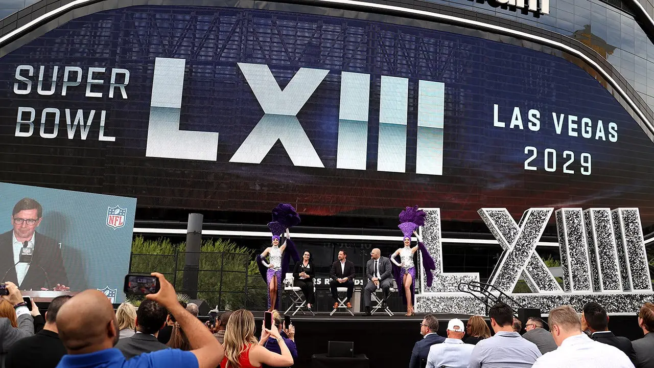 Super Bowl LXIII set for 2029 at Allegiant Stadium in Las Vegas
