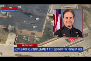Suspect deceased and security guard hurt after reports of fire and active shooter at Temple Israel in West Bloomfield
