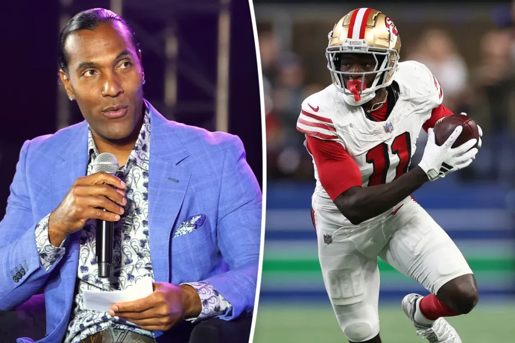 T.J. Houshmandzadeh alerts NFL teams about Brandon Aiyuk