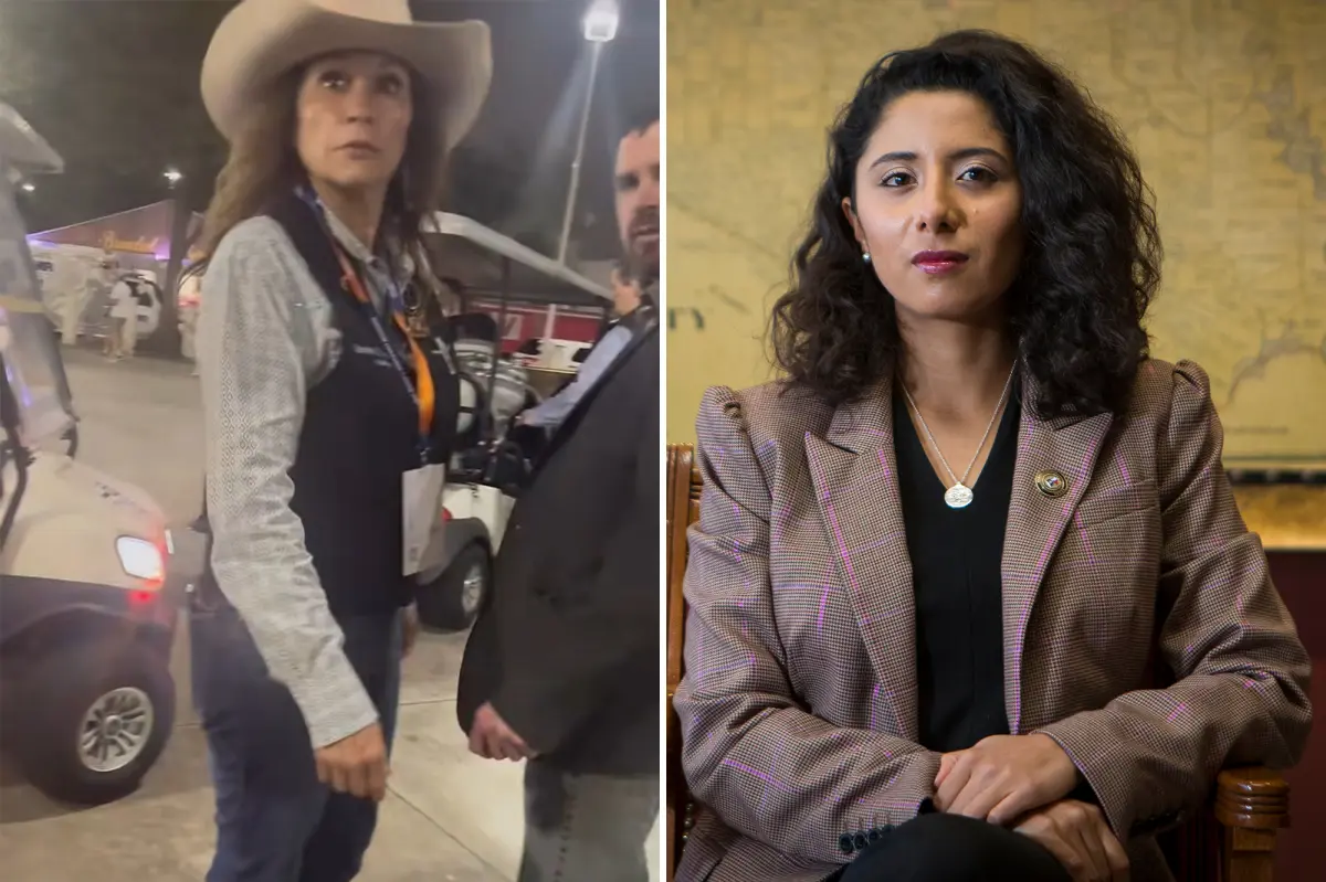 Texas judge Lina Hidalgo alleges racism and sexism at the Houston rodeo.