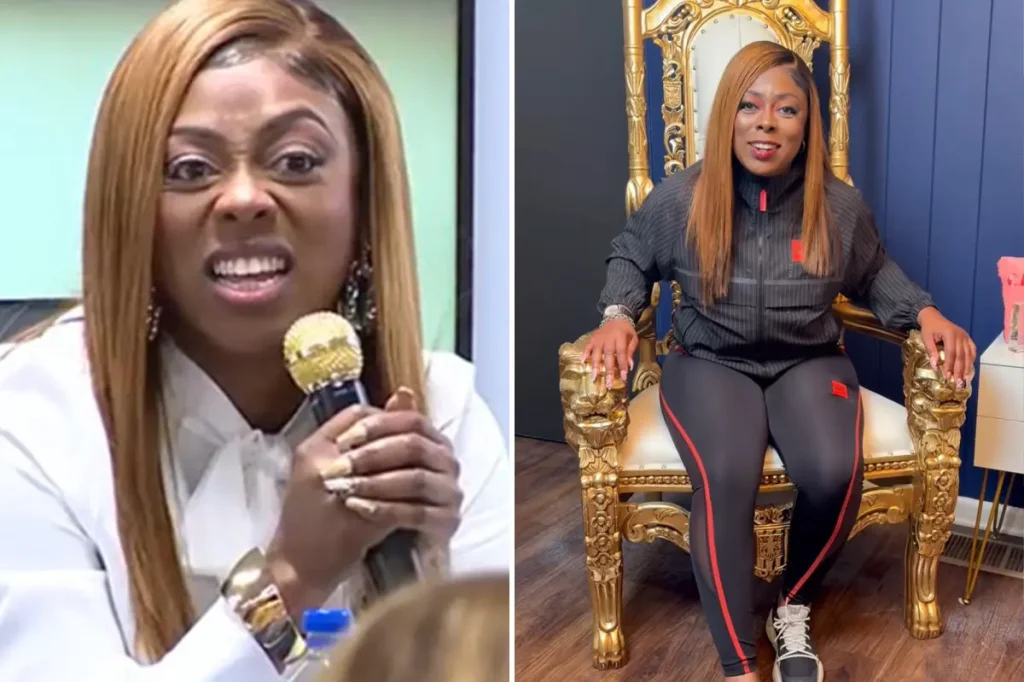 Tiffany Henyard, the leader of Dolton, is campaigning as a Republican in Georgia for a political comeback.