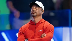 Tiger Woods states that his disc replacement results in both good and bad days.