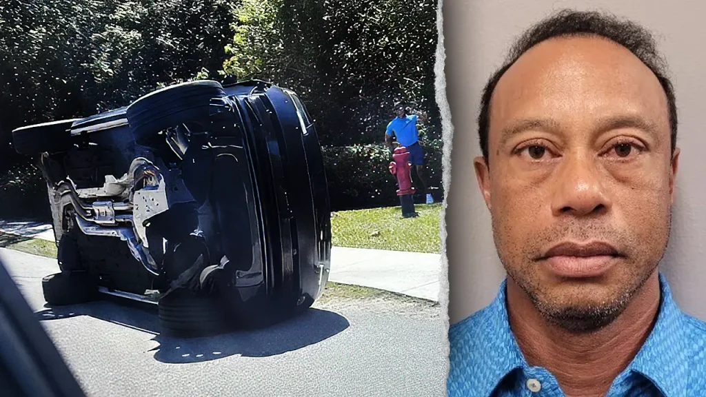 Tiger Woods taken into custody for DUI after crashing with pills in his pocket