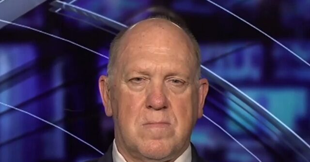 Tom Homan Accuses Cory Booker of Deceiving the American Public — 'He's Not Telling the Truth'