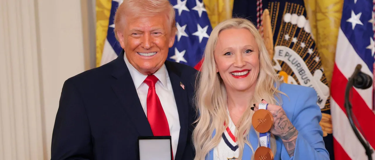 Top US Olympian Kaillie Humphries Honors Trump for Supporting Women's Sports