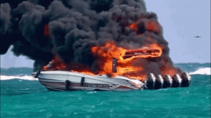 Tourists from Nebraska saved after their boat catches fire near Miami Beach