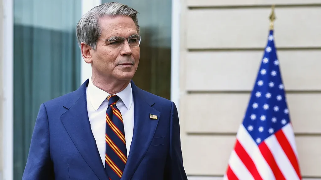 Treasury Secretary Scott Bessent dismisses the idea of intervening in oil futures.