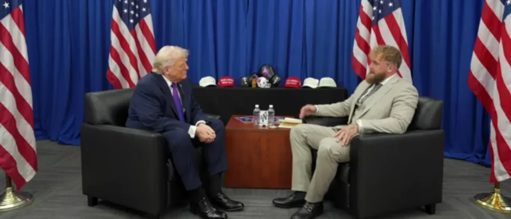 Trump Talks with Jake Paul in an Extensive Interview