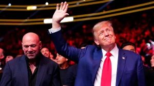 Trump announces his participation in the UFC Freedom 250 event at the White House in June.