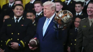 Trump approves order to safeguard the Army-Navy game broadcast