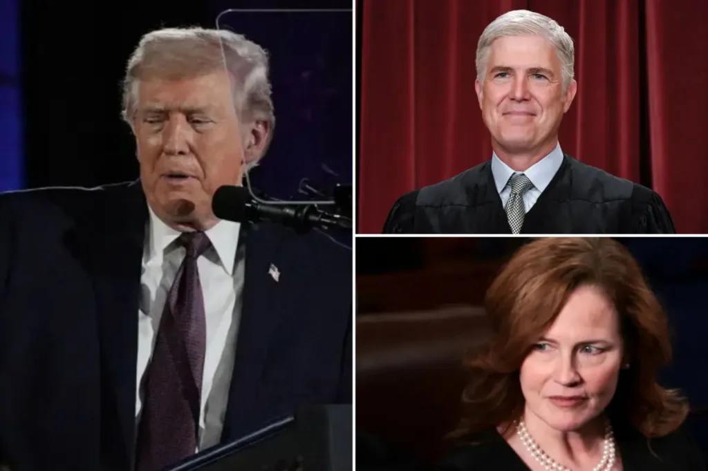 Trump fumes over 2 of his Supreme Court selections due to tariff decision: ‘They disgust me'
