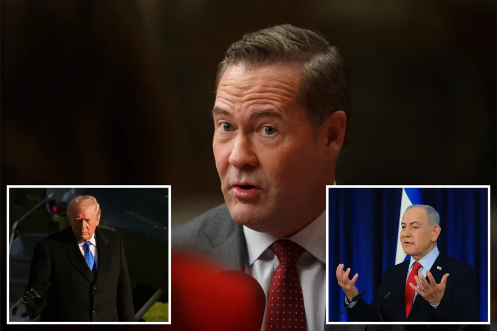 Trump has confronted Netanyahu, according to UN ambassador Mike Waltz.