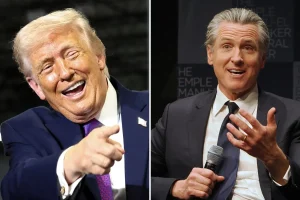 Trump mocks Gavin Newsom's dyslexia, labeling him as 'low IQ'