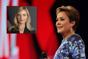 Trump selects State Dept. official Sarah Rogers to head USAGM after court's criticism of Kari Lake