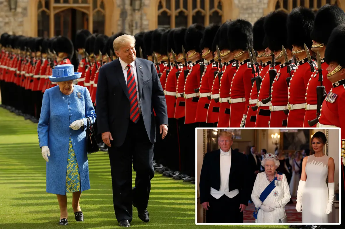 Trump shares what he admired about Queen Elizabeth in his new book.