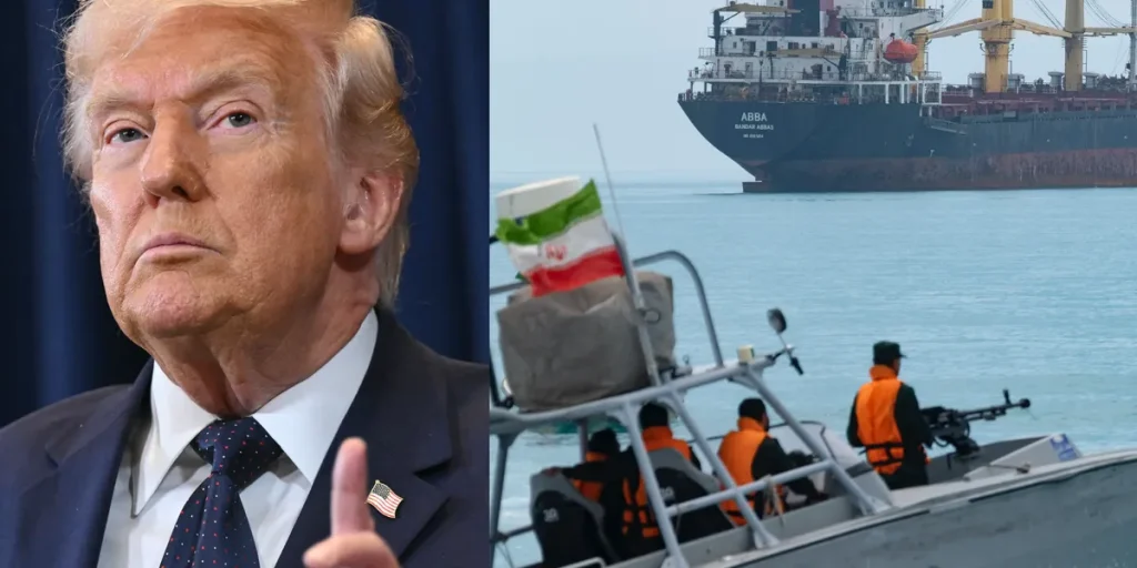 Trump warns Iran of unprecedented violence after reports of mines in the Strait of Hormuz