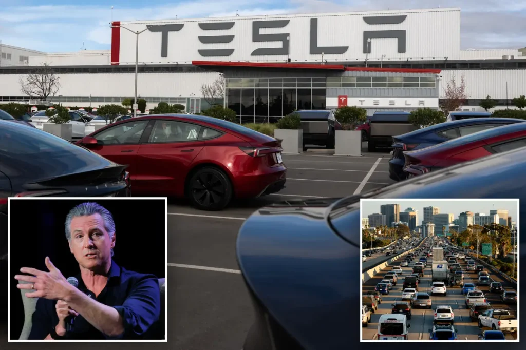 Trump's Justice Department takes legal action against California regarding electric vehicle mandate that imposes mileage regulations on car manufacturers.