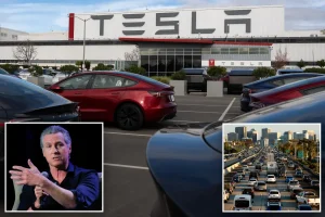 Trump's Justice Department takes legal action against California regarding electric vehicle mandate that imposes mileage regulations on car manufacturers.