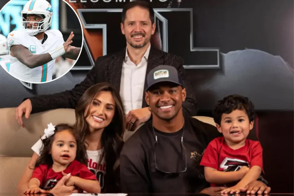 Tua Tagovailoa and his wife look forward to a fresh beginning in Atlanta