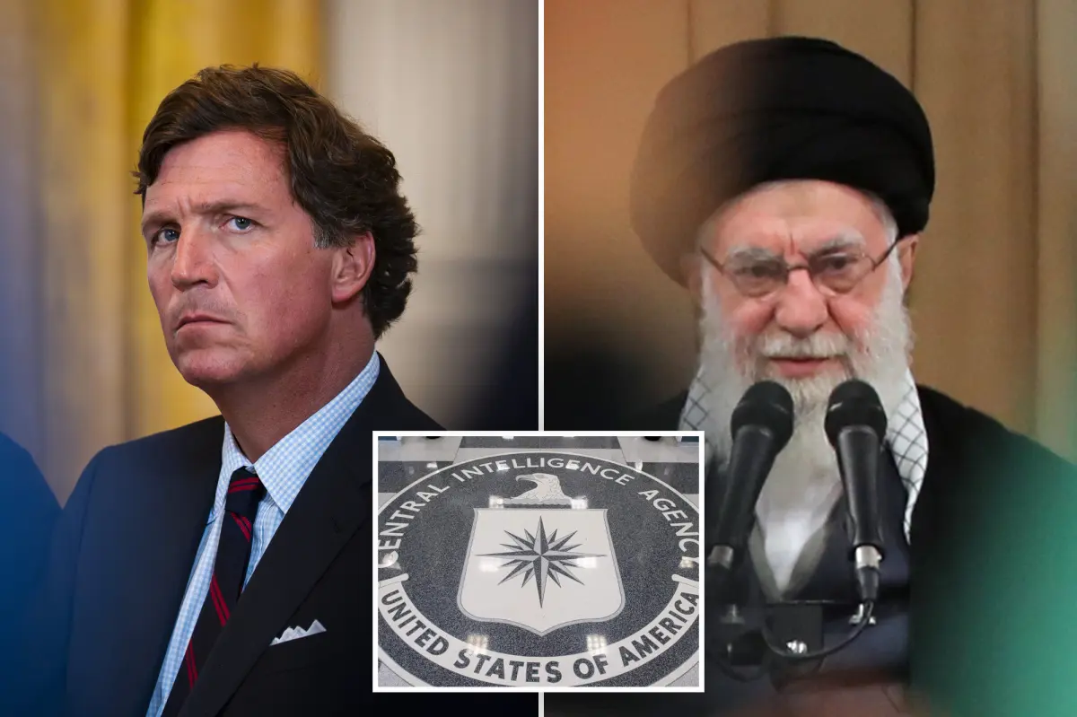 Tucker Carlson says the CIA accessed his messages with Iran to set him up.
